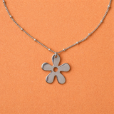 Under the sea flower -  שרשרת תליון פרח  image 0