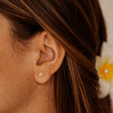 Gold plumeria 9k  image 1