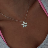 Under the sea flower -  שרשרת תליון פרח  image 2