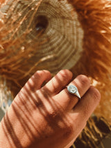 Hibiscus ring - טבעת  היבסקוס  image 1