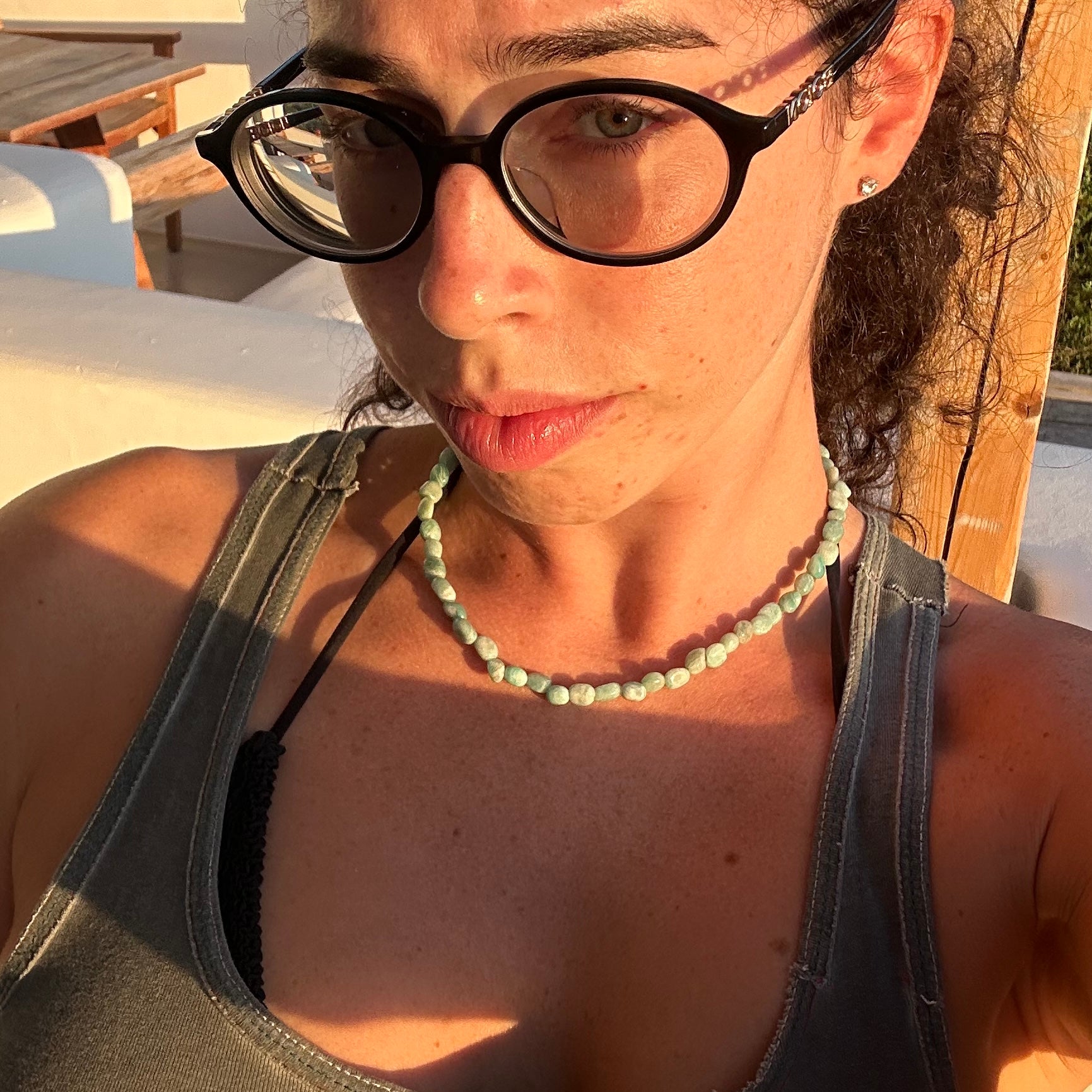 Girls amazonite - שרשרת אמזונייט image 1