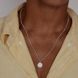 SUN NECKLACE  🌞 שרשרת כסף 925 גורמט תליון שמש image 1