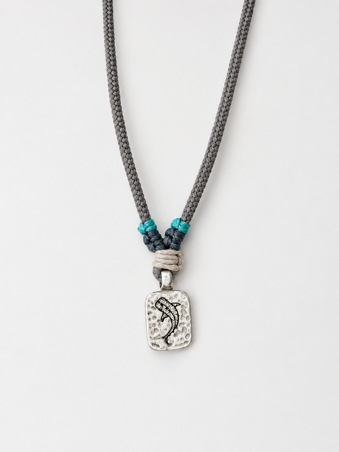 Whale shark rope necklace