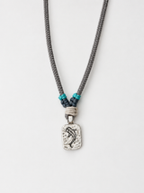 Whale shark rope necklace