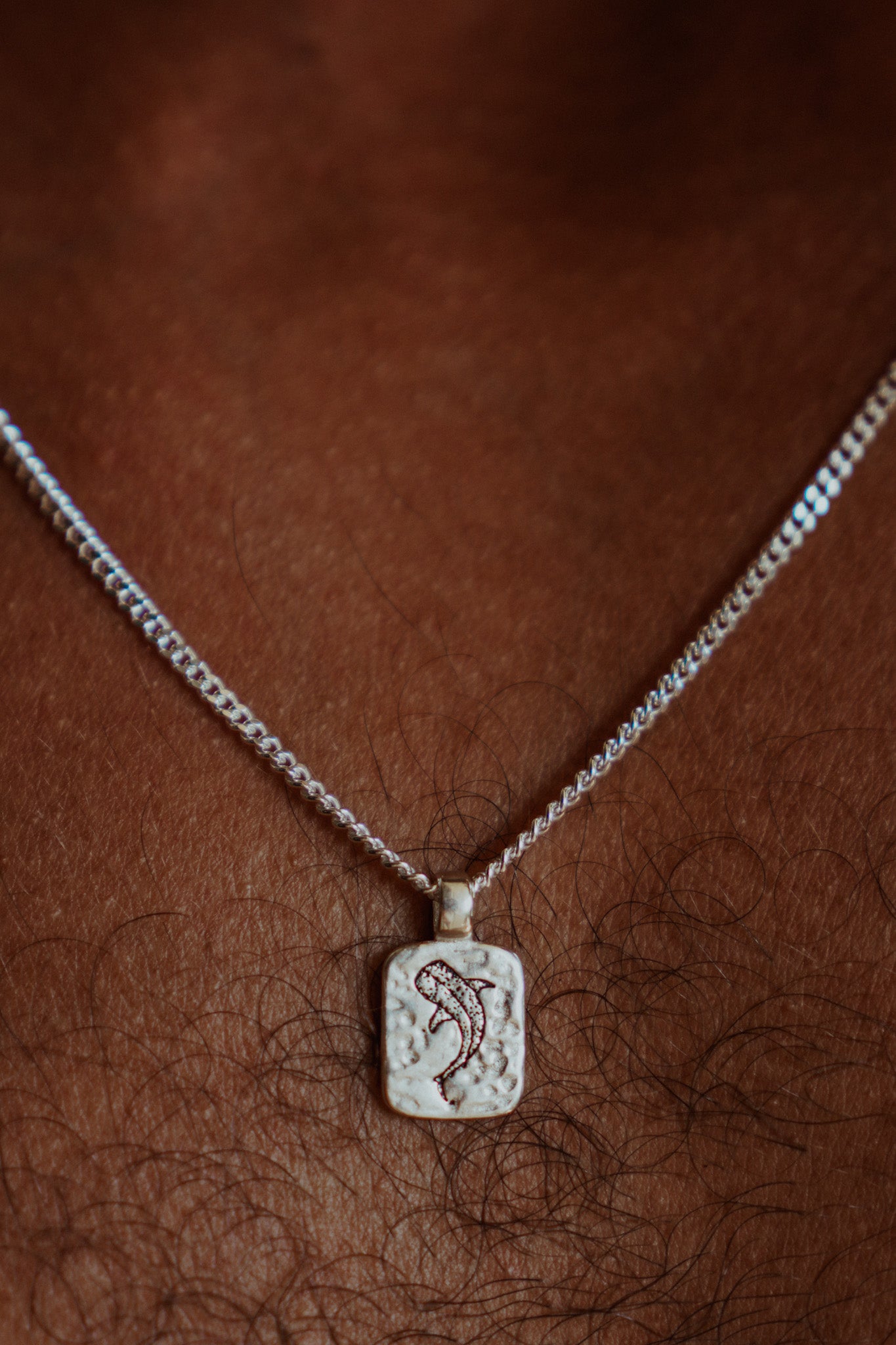 Whale shark necklace