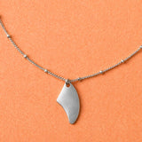 Baby fin שרשרת כסף תליון חרב גלשן קטן image 0