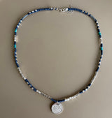 Blue ammonite