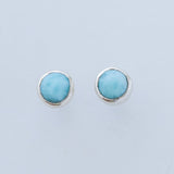 עגילי לרימר - LARIMAR earrings  image 0