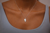 Baby fin שרשרת כסף תליון חרב גלשן קטן image 3