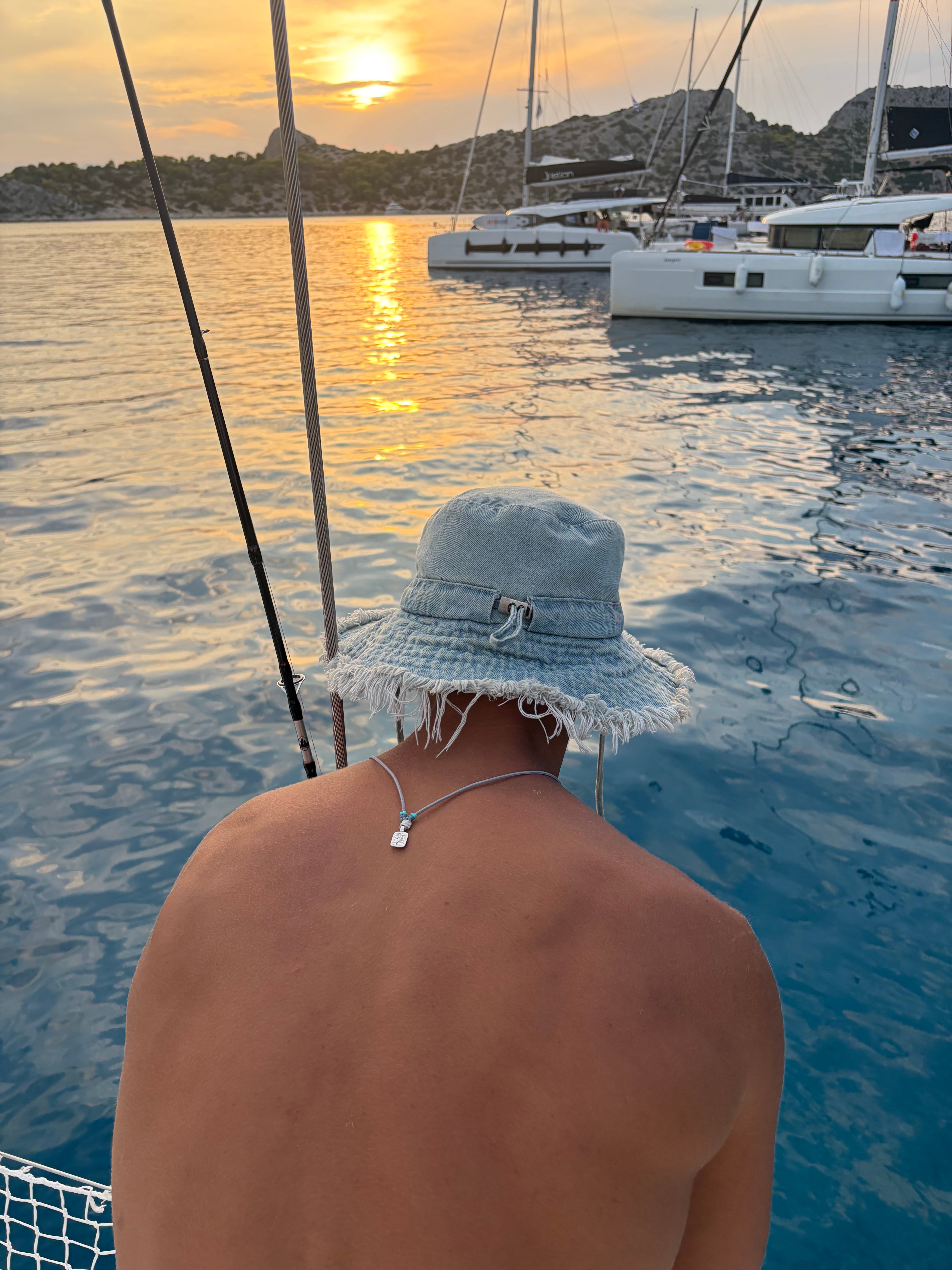 Whale shark rope necklace
