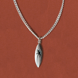 שרשרת  גורמט גלשן דקל קטן - mini palm tree surfboard ן image 0