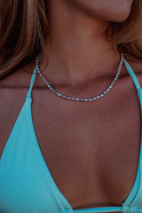 Pure silver necklace
