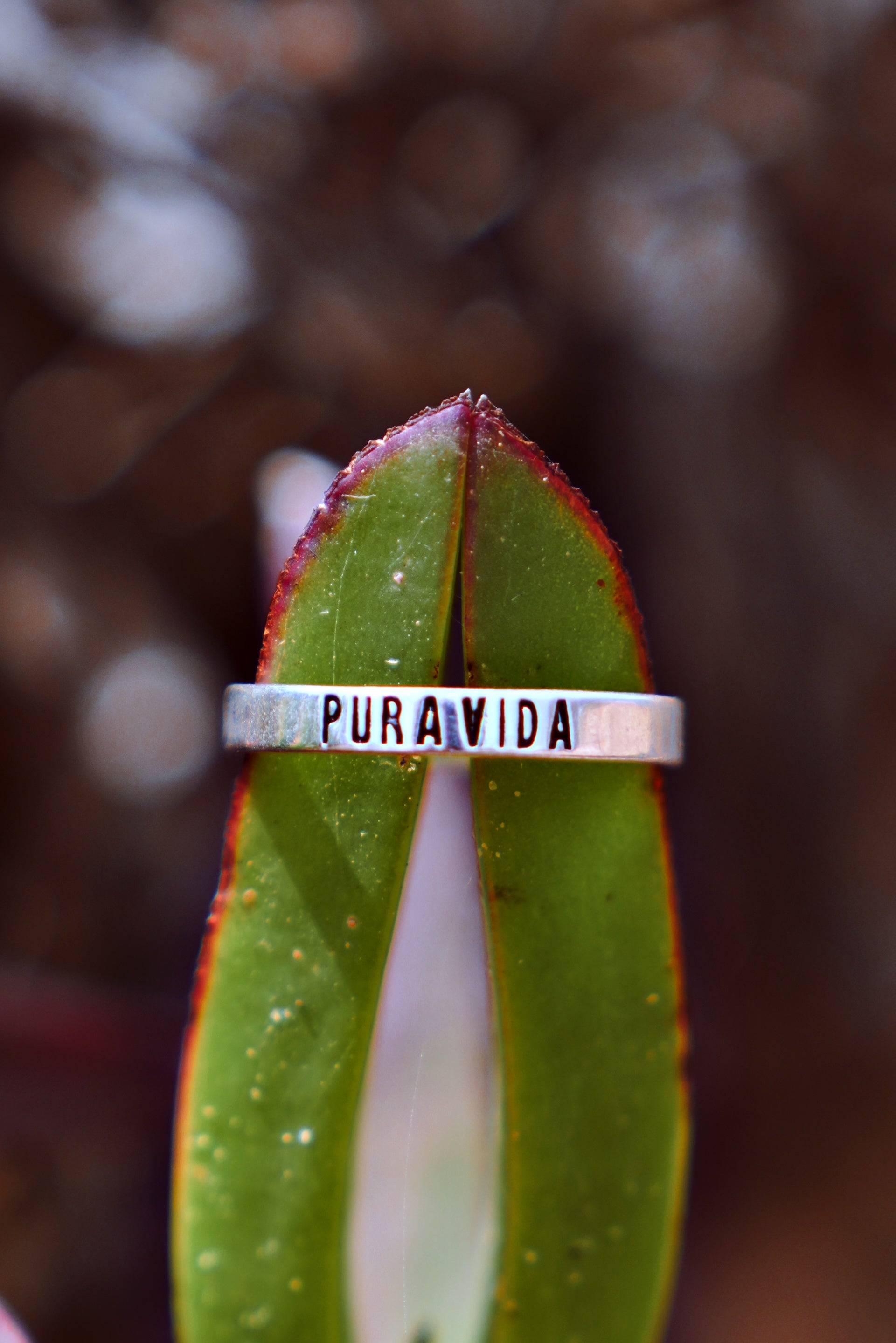 PURA VIDA ⛱️ - טבעת כסף 925 image 0