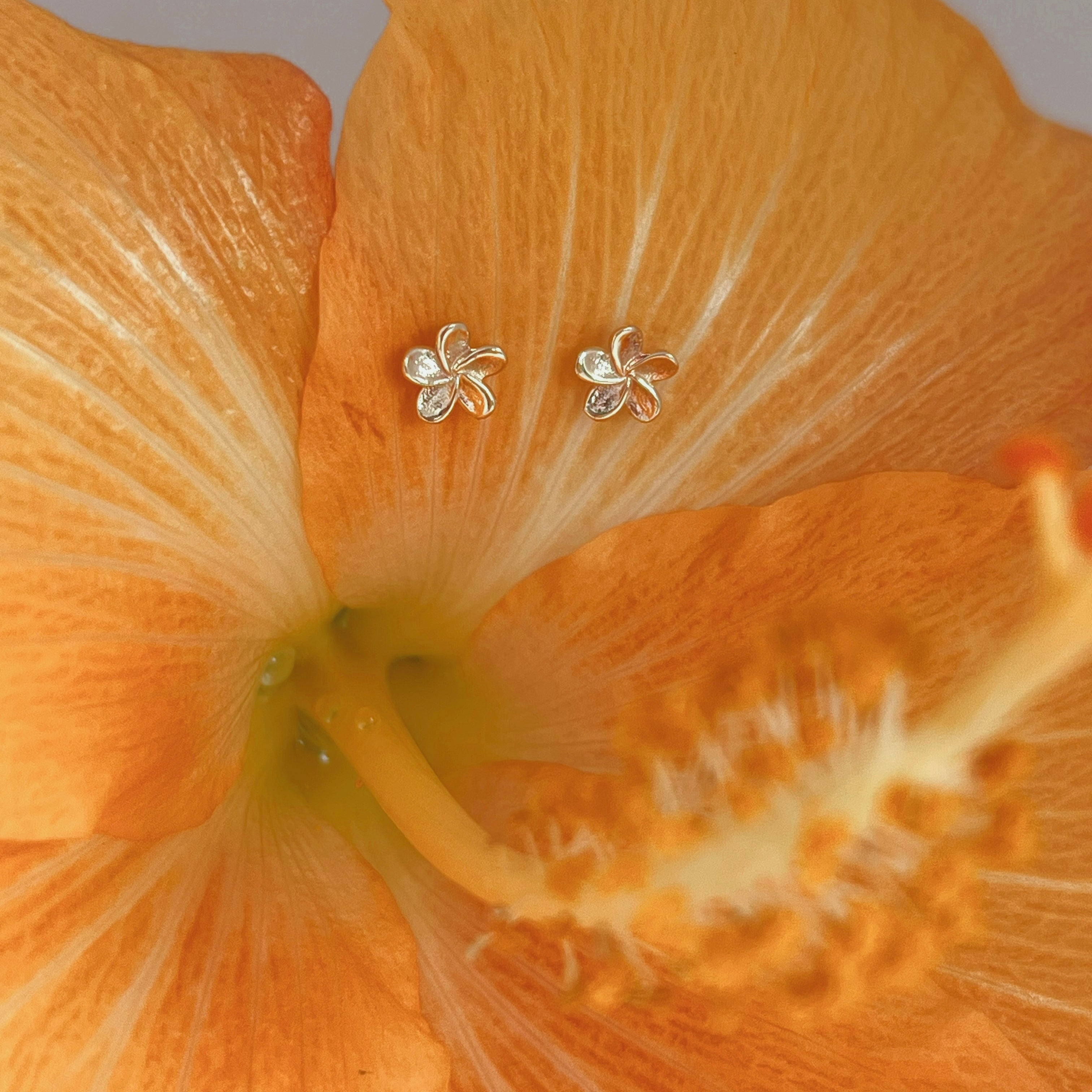 Gold plumeria 9k  image 0