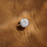 SILVR AMMONITE - טבעת כסף 925 אמונייט image 0