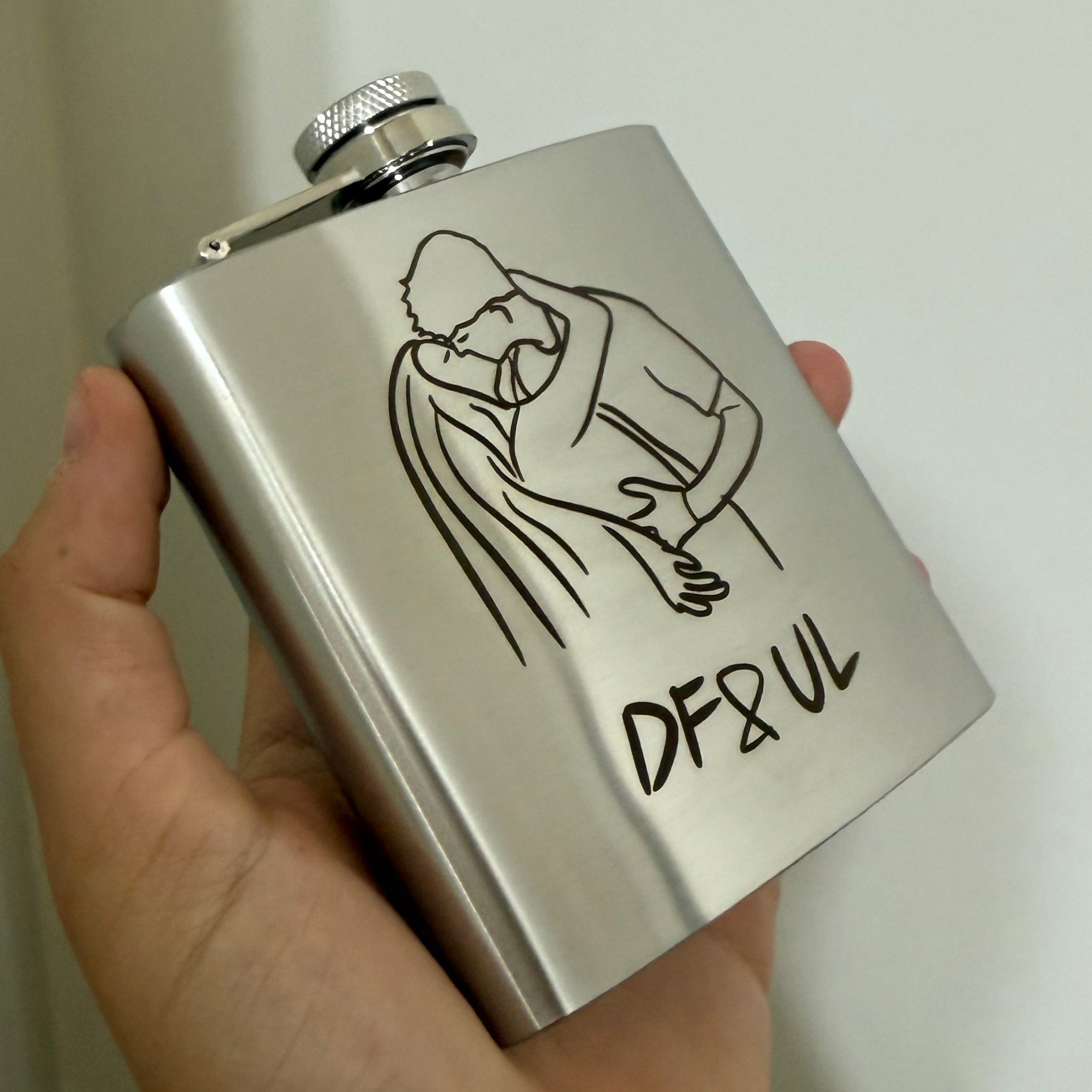 Flask  פלאסק חריטה אישית image 1