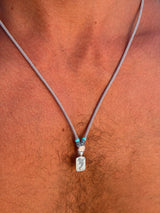 Whale shark rope necklace