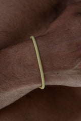 Yellow bracelet