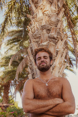 THE BIG FIN - שרשרת כסף 925 גורמט תליון חרב גלשן גדולה image 2
