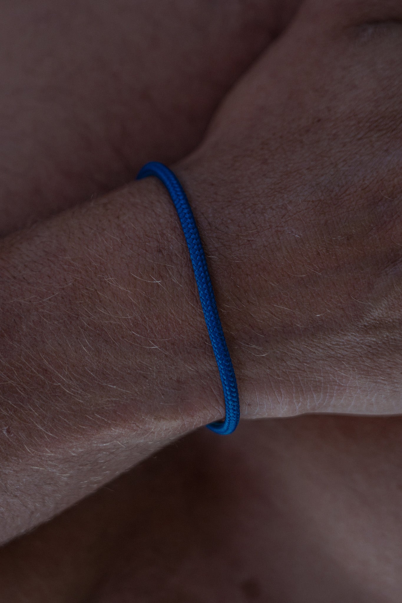 Blue bracelet