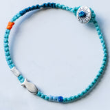 Big fish mini fish צמיד סרוג טורקיז תליון דגים image 0