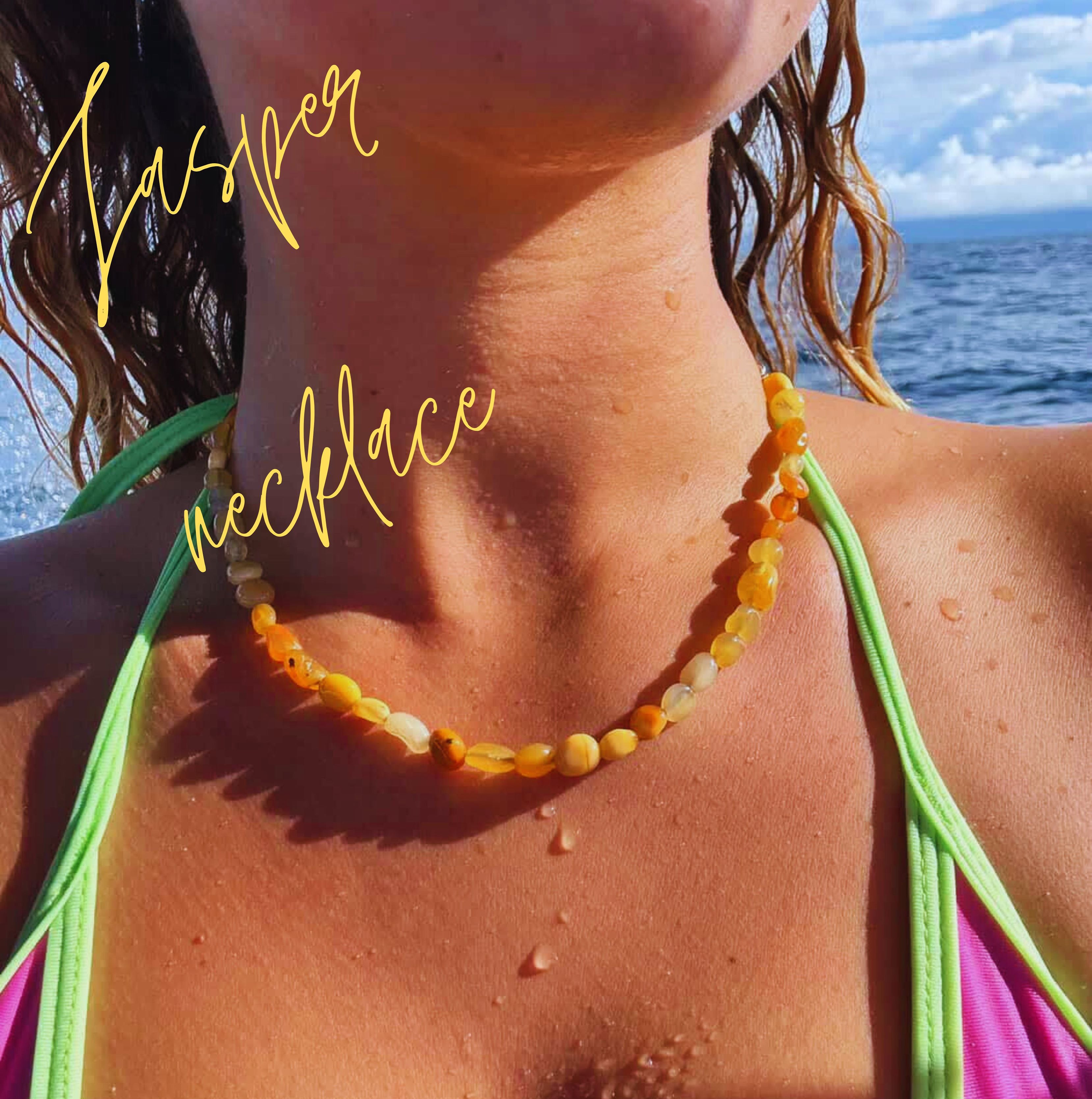 Jasper necklace