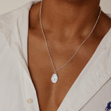 MAI.DAN STUDIO SHELL - שרשרת כסף 925 חוליות תליון קונכיה image 0