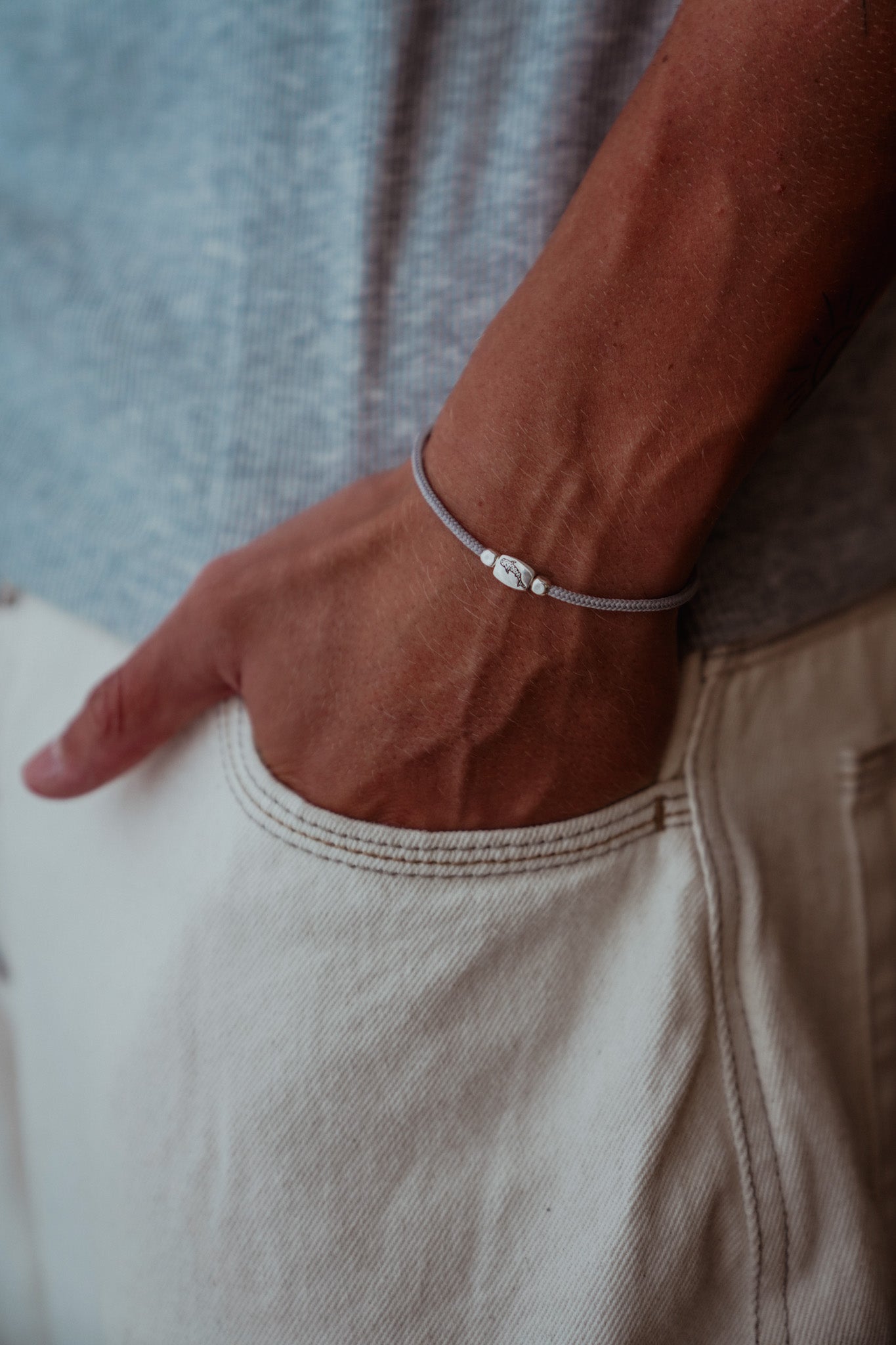 Rope whale shark bracelet