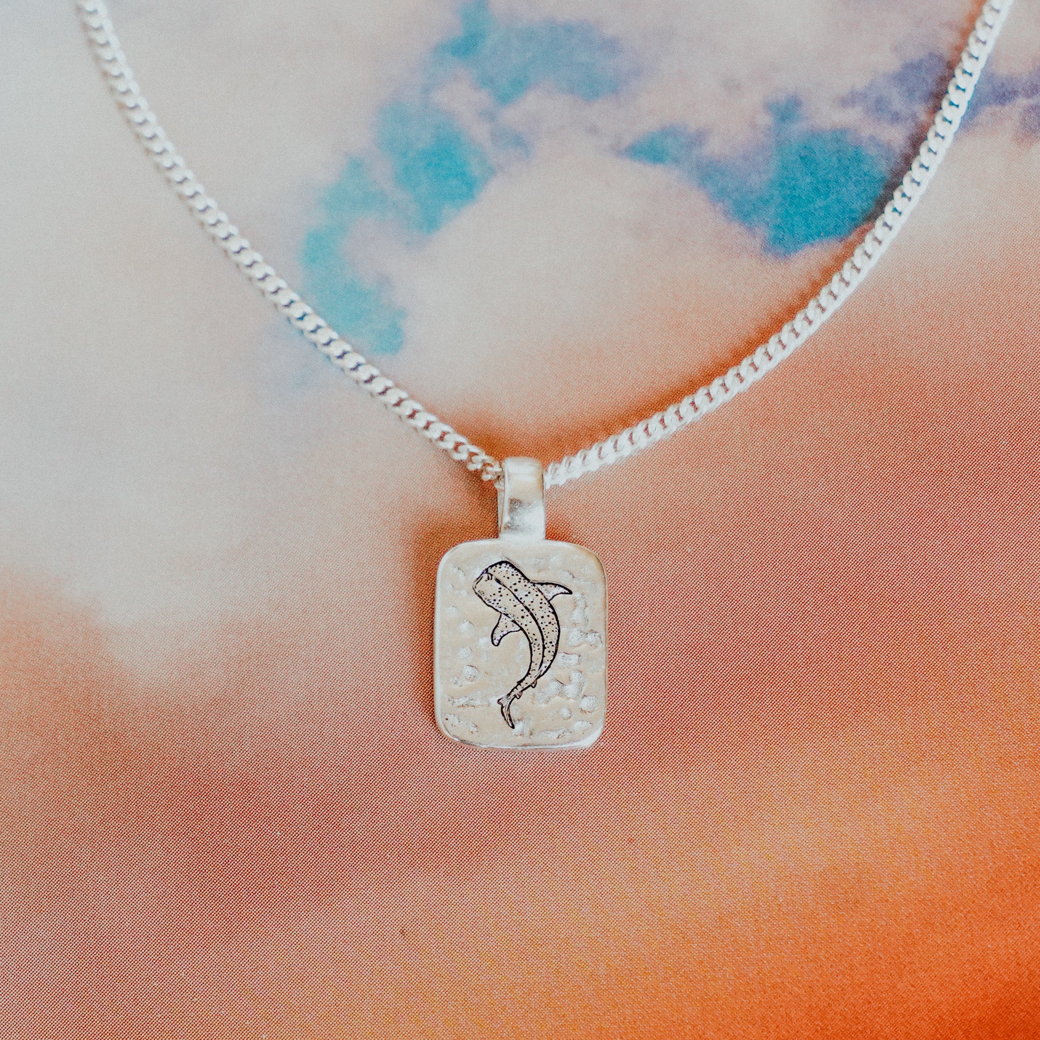 Whale shark necklace