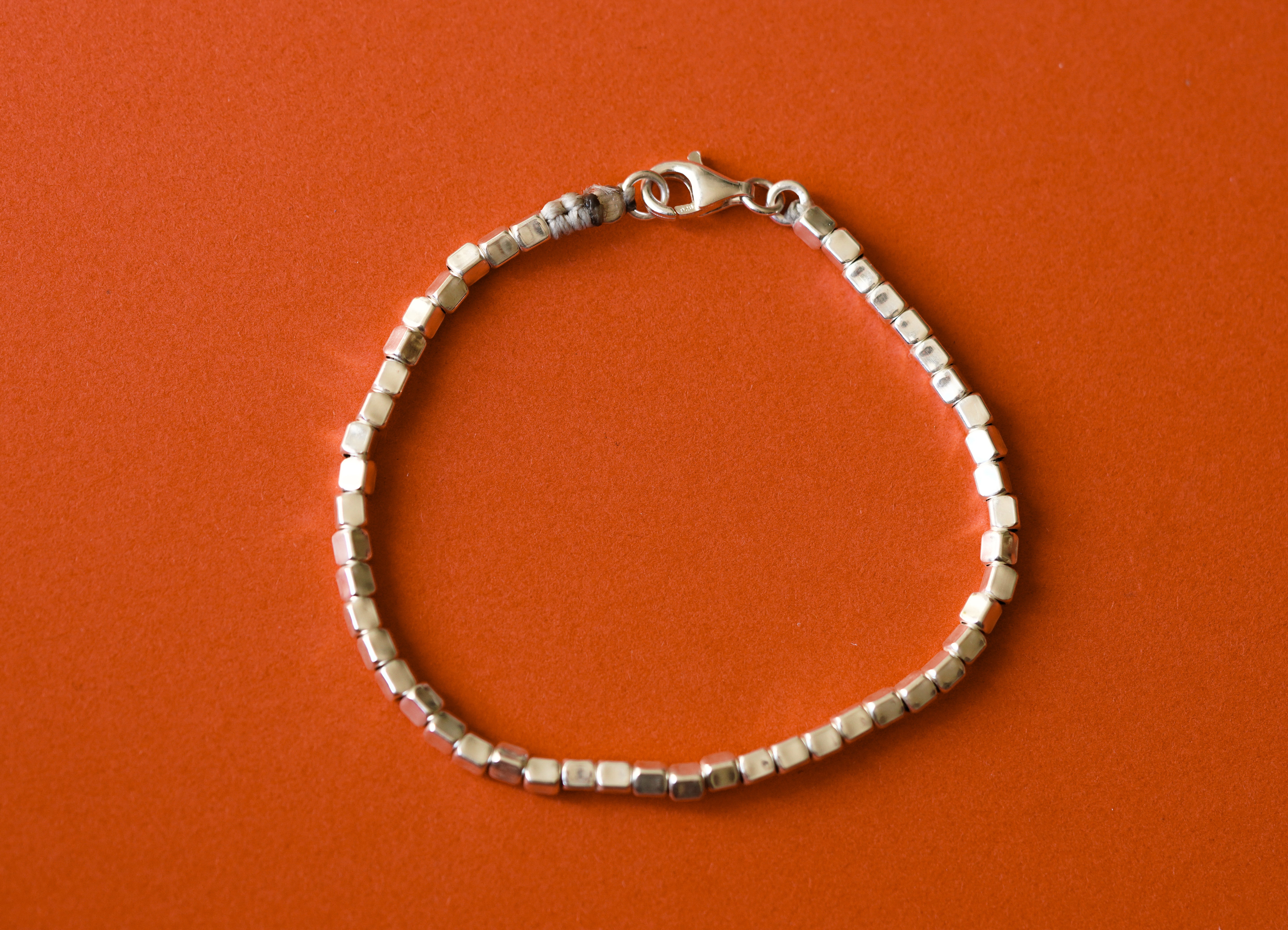 Silver squares bracelet - צמיד רביעי כסף image 0