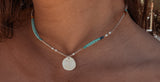Summer ammonite - שרשרת סרוגה אמונייט image 2