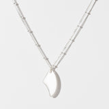 Baby fin שרשרת כסף תליון חרב גלשן קטן image 4