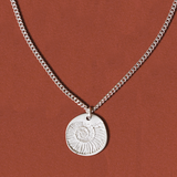ammonite - שרשרת כסף 925 גורמט תליון אמונייט image 0