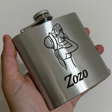 Flask  פלאסק חריטה אישית image 2