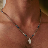 FIN BABY - שרשרת סרוגה תליון חרב קטנה  image 3