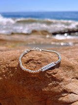 Silver balance -  צמיד חרוזי כסף 925 תליון באלנס  image 0