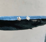 Plumeria flower earrings image 3
